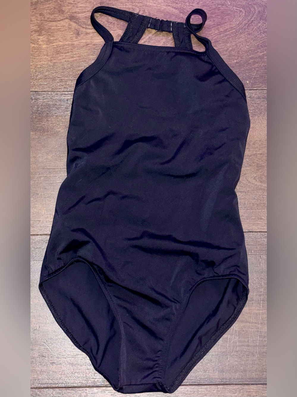 Balera Black Dance Leotard Child Intermediate IC Ballet Gymnastics